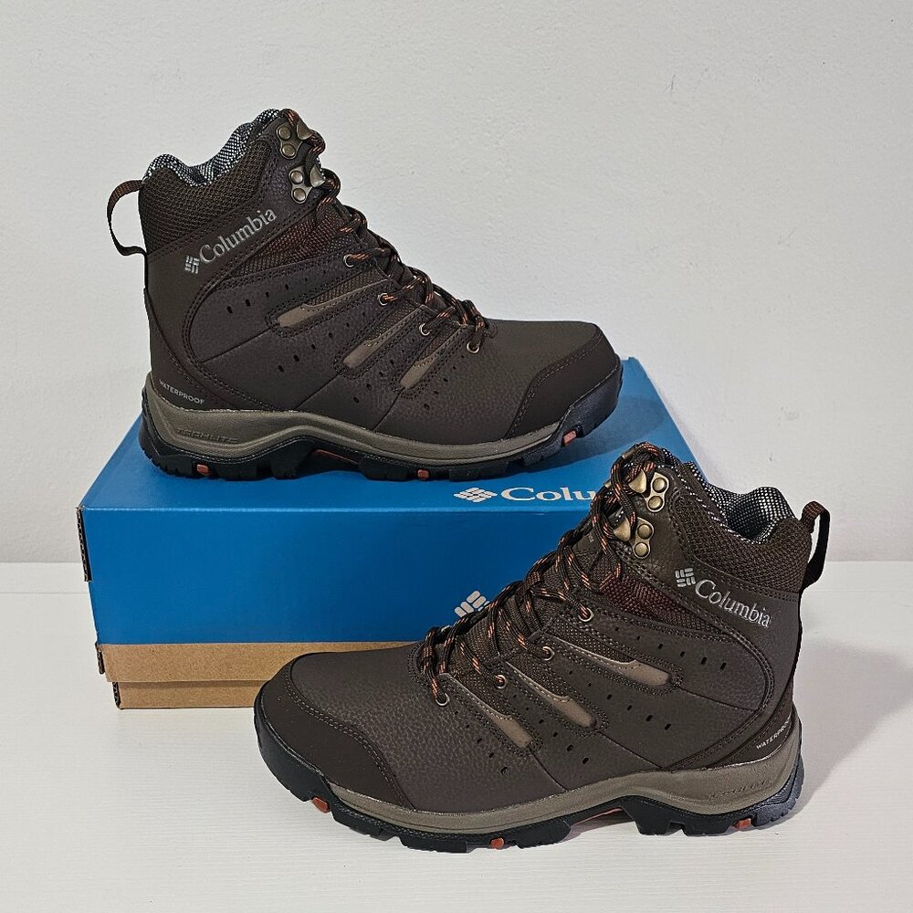 Columbia Men's Gunnison II Omni-Heat - Cordovan/Dark Adobe - Size 8 (BM3209)